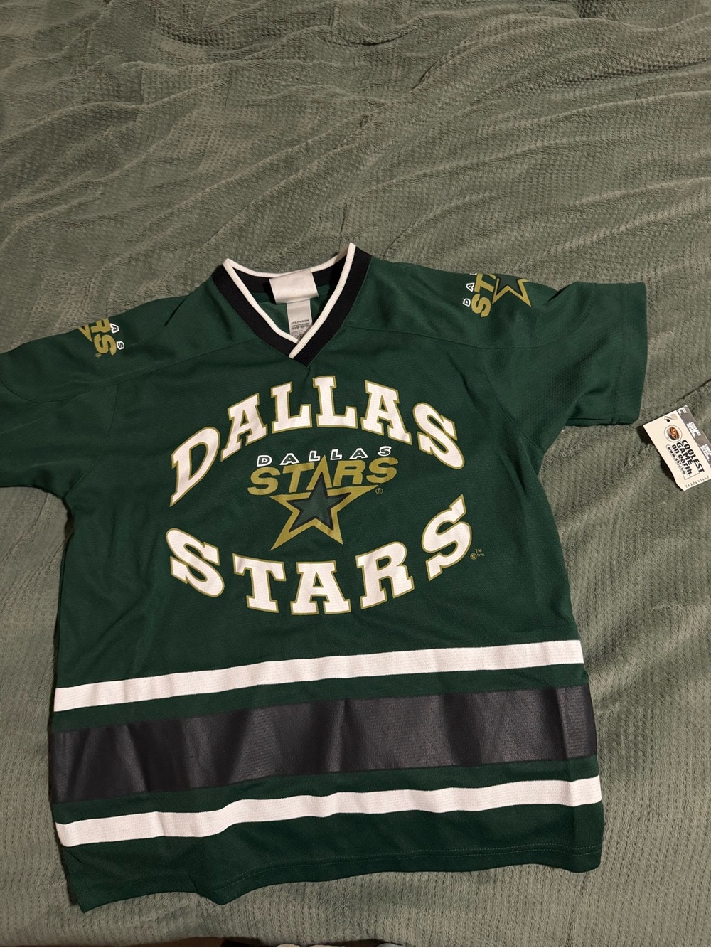 Kids Green Hockey Jersey